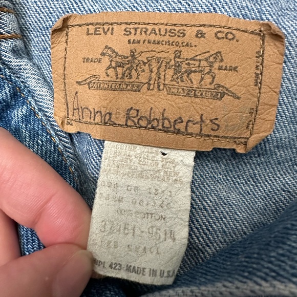 Vintage Levi Kids Jean Jacket - Picture 5 of 5